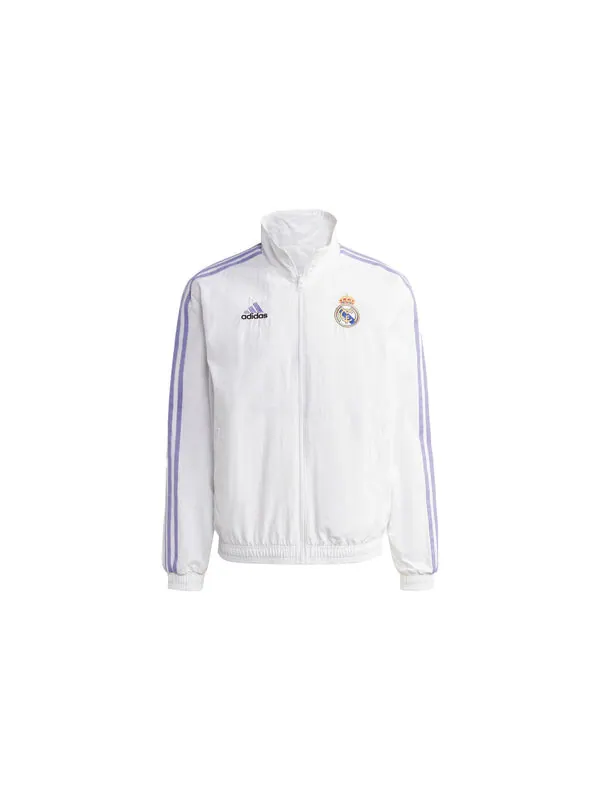 Куртка real madrid гимн двусторонняя куртка Adidas — изображение 2 из 4, белый