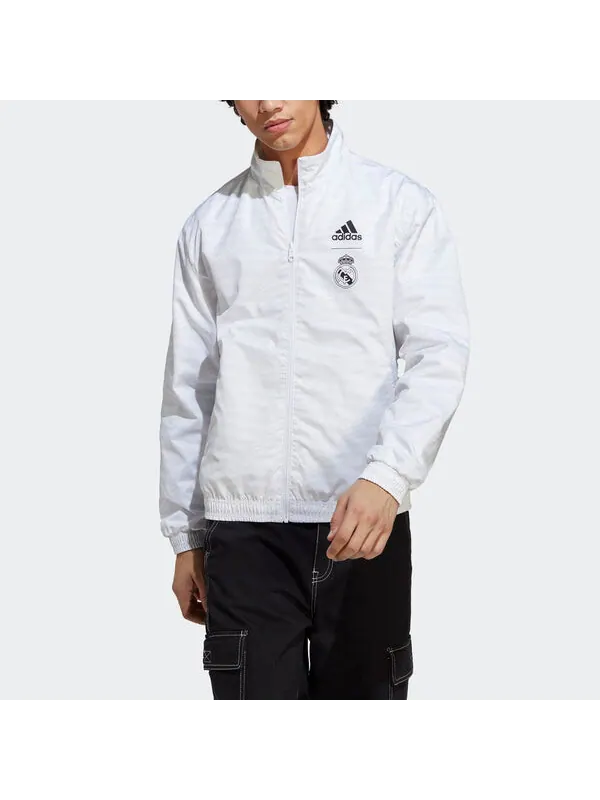 Куртка real madrid гимн двусторонняя куртка Adidas — изображение 3 из 4, белый