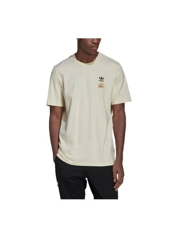 Футболка Adidas x Sean Wotherspoon x Hot Wheels Tee 'Cream White' — изображение 1 из 3, белый/кремовый белый