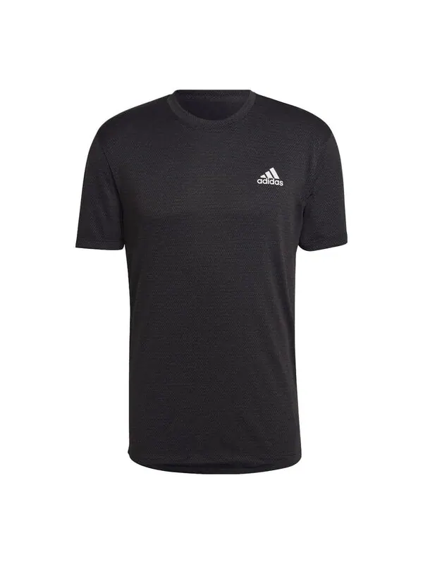 Футболка heat.rdy тренировочная футболка Adidas — изображение 1 из 3, черный/белый