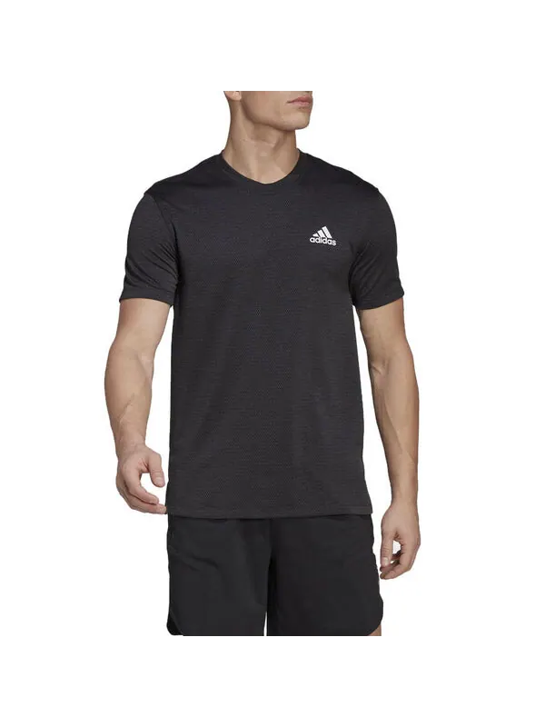 Футболка heat.rdy тренировочная футболка Adidas — изображение 2 из 3, черный/белый
