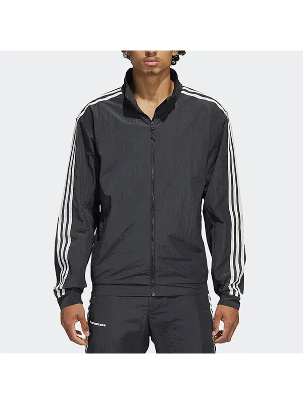 Куртка pharrell shell Adidas — изображение 2 из 3, серый/белый