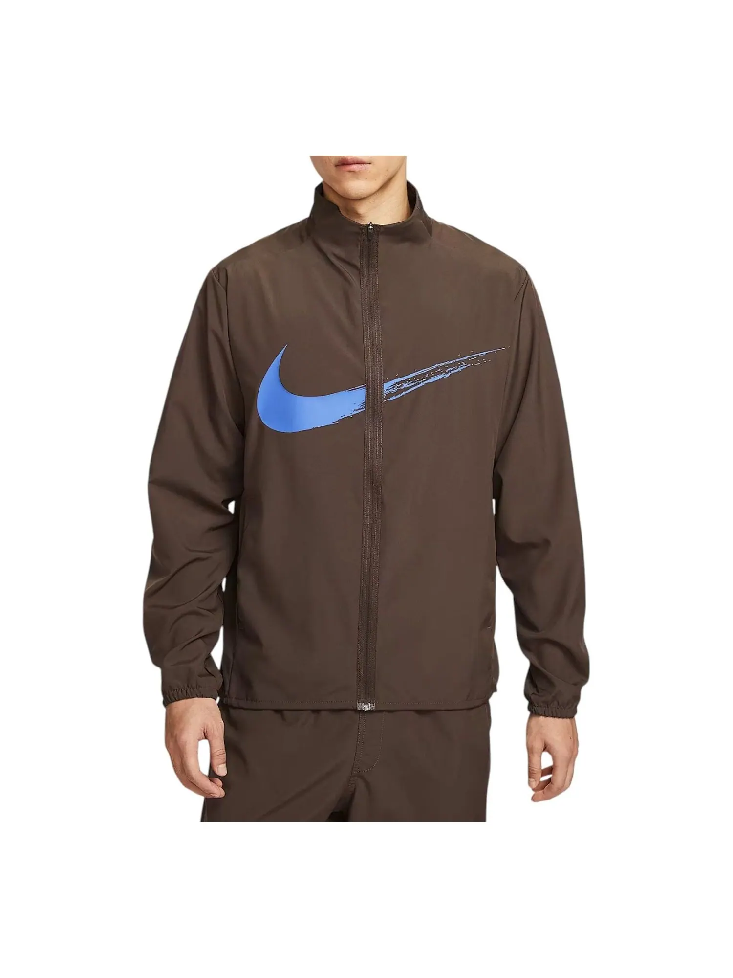 Куртка Nike Form Dri-FIT Versatile Jacket 'Baroque Brown Comet Blue' — изображение 1 из 2, коричневый