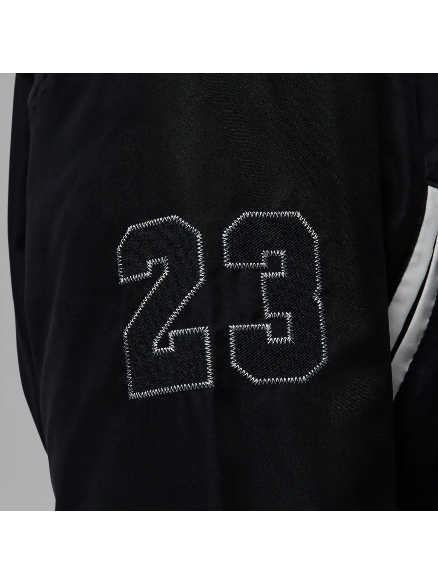Куртка (WMNS) Air Jordan Brooklyn Therma-Fit Varsity Jacket 'Black' — изображение 5 из 5, черный
