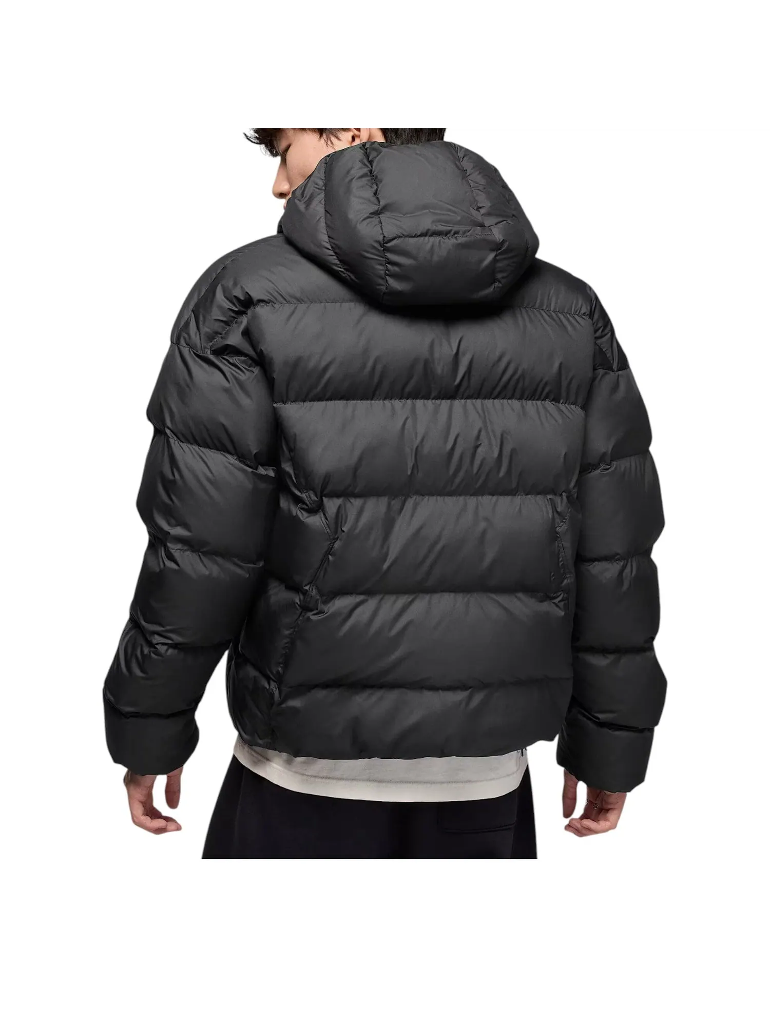 Куртка Air Jordan Brooklyn Therma-FIT Loose-Fit Puffer Jacket 'Black' — изображение 2 из 2, черный