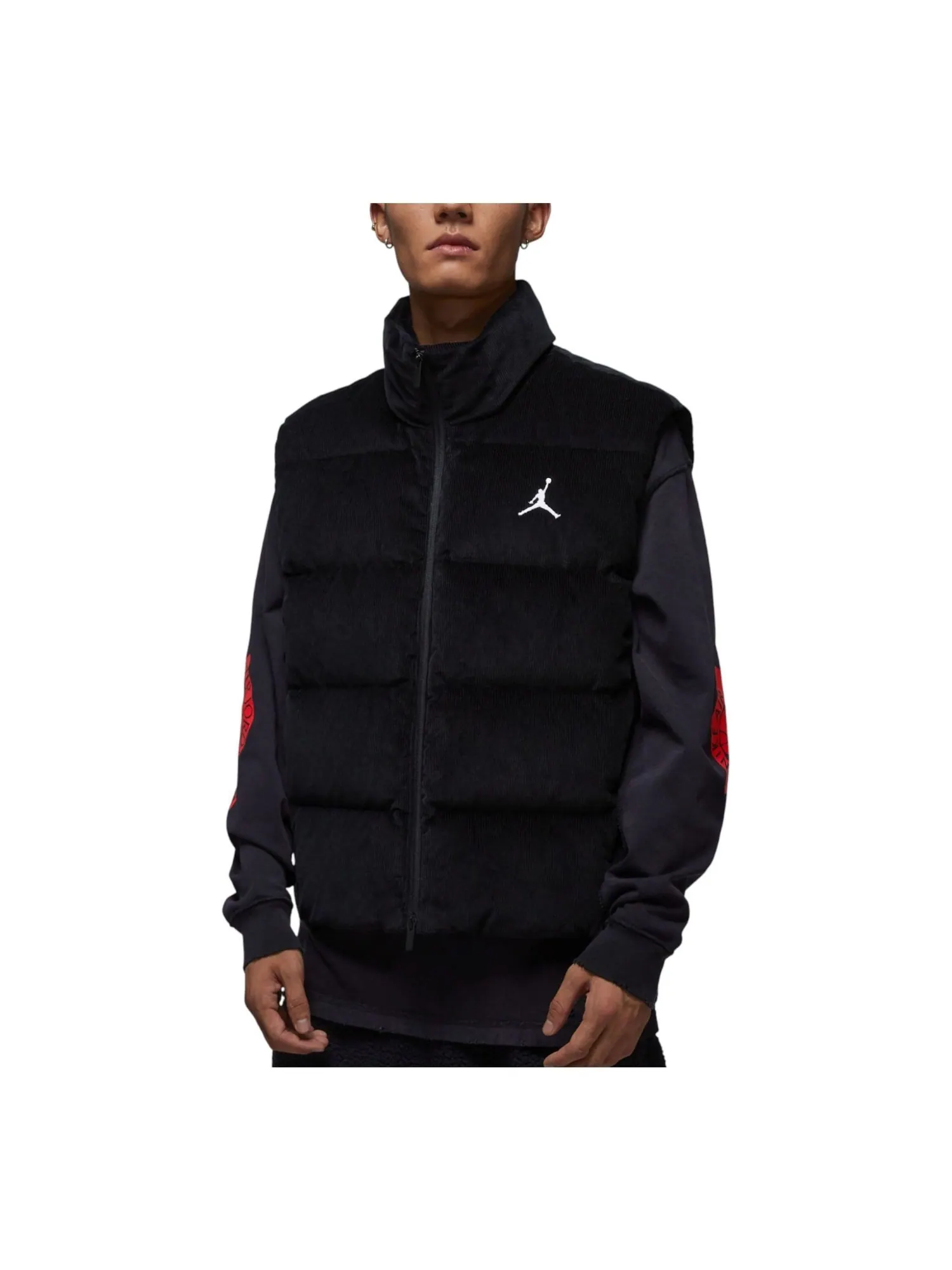 Жилет Air Jordan Flight Down Vest 'Black' — изображение 1 из 4, черный
