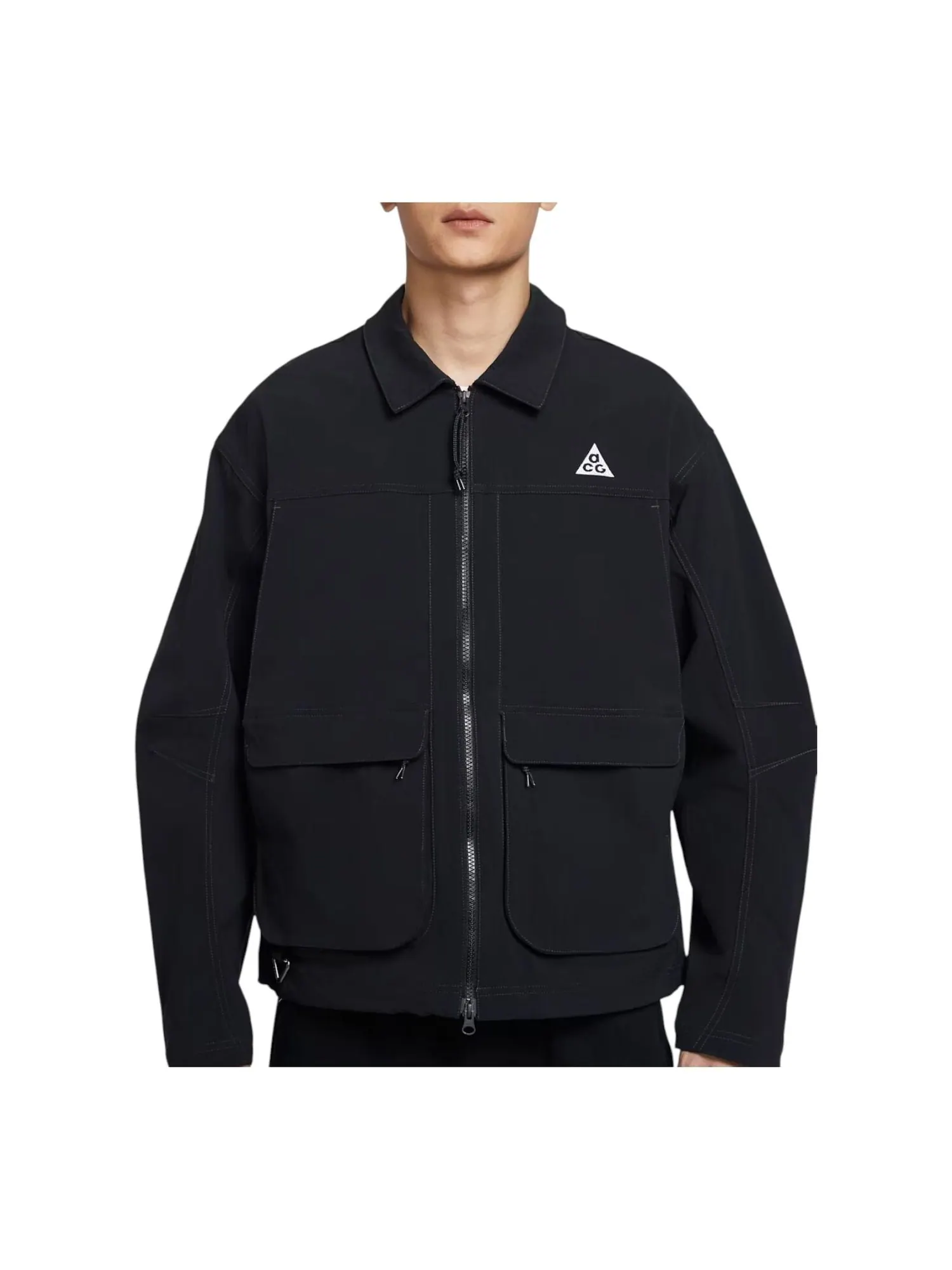 Куртка Nike ACG Smith Summit UV Jacket 'Black' — изображение 2 из 3, черный