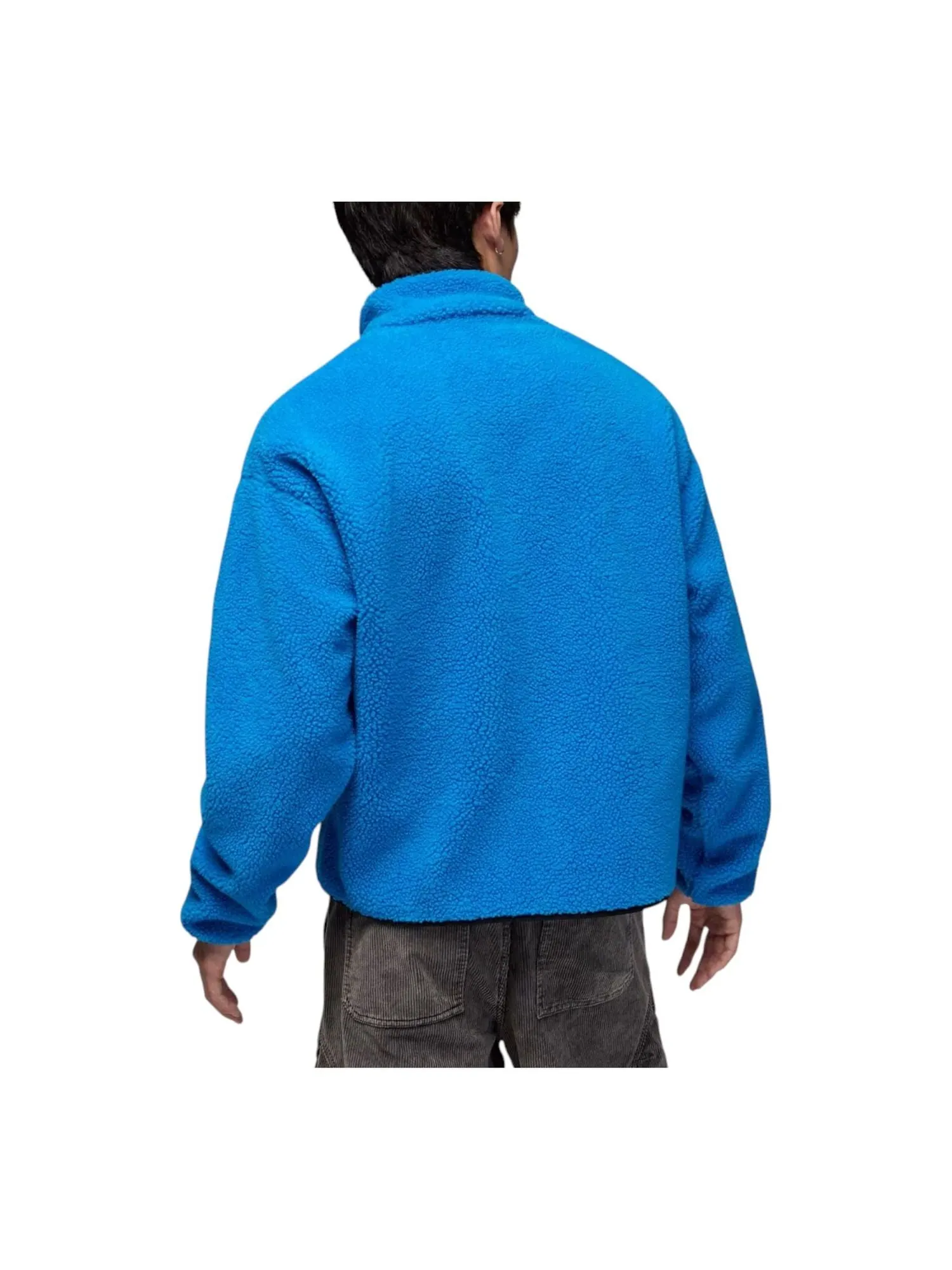 Куртка Air Jordan Flight Mountainside Faux Fur Jacket 'Photo Blue Black' — изображение 2 из 2, синий
