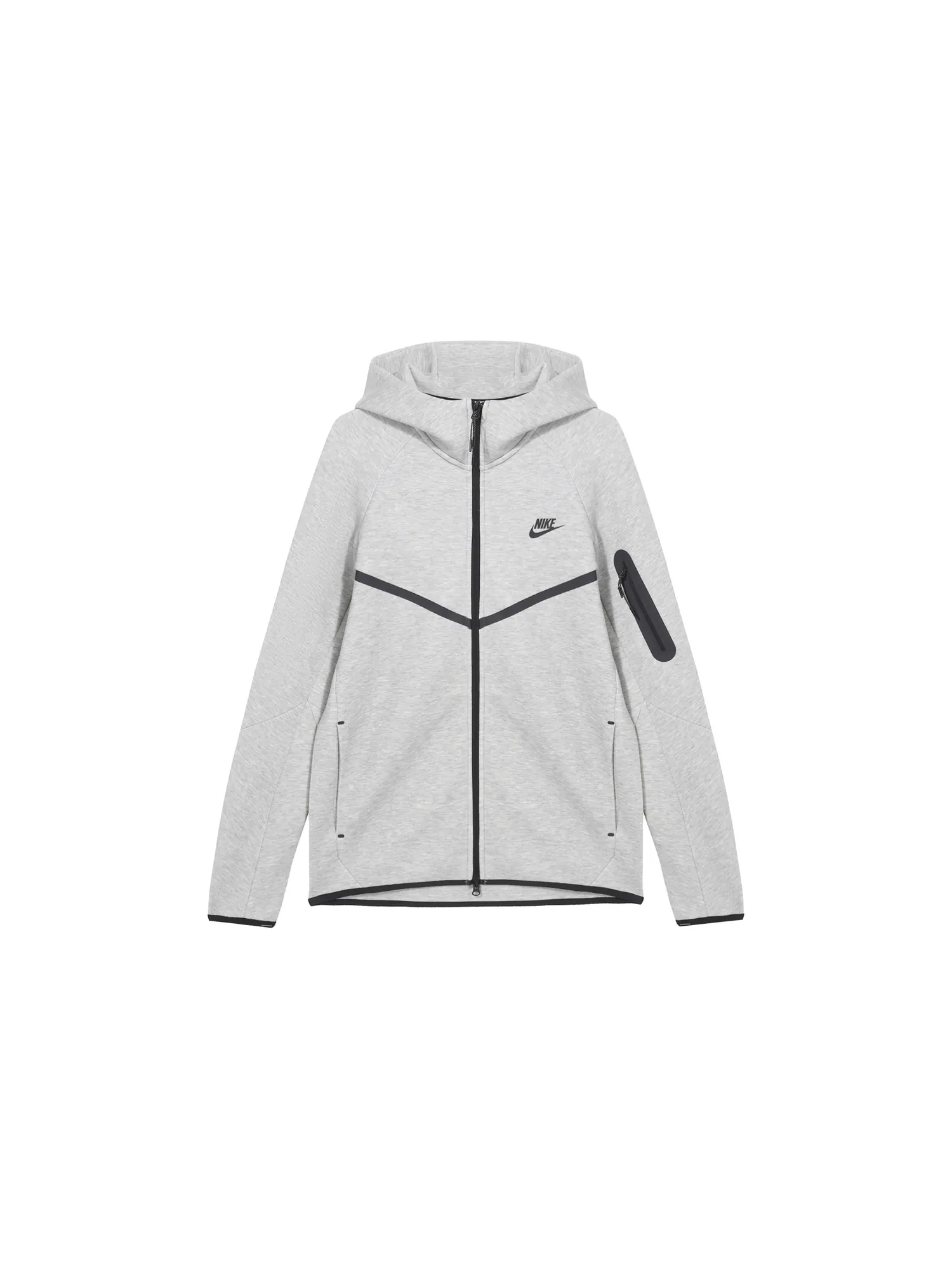 Толстовка Nike Full-Zip Windrunner — изображение 1 из 8, темный серый/черный