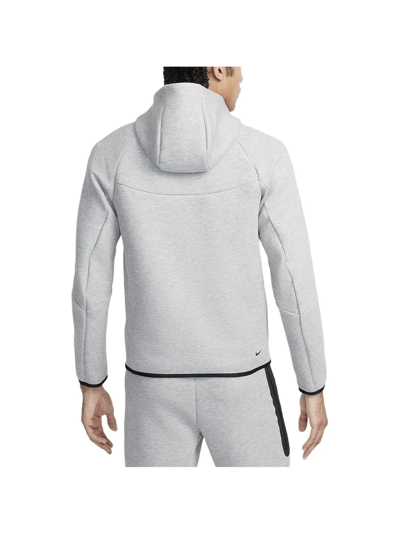 Толстовка Nike Full-Zip Windrunner — изображение 5 из 8, темный серый/черный