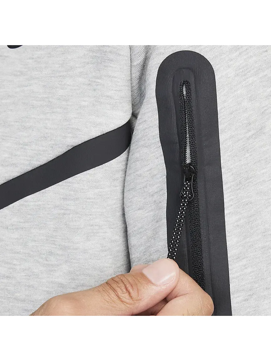 Толстовка Nike Full-Zip Windrunner — изображение 8 из 8, темный серый/черный