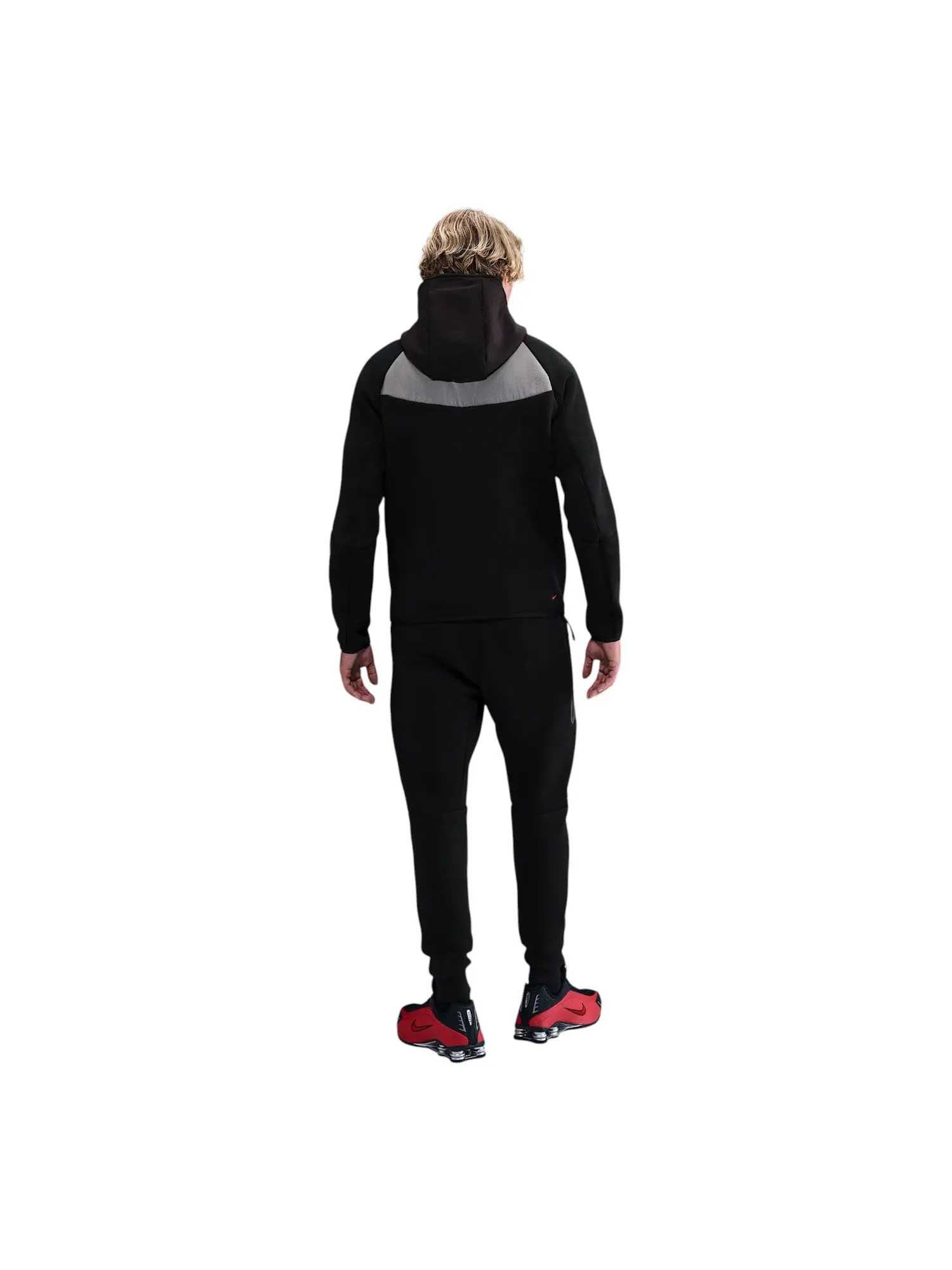 Джоггеры Nike Tech Fleece Joggers 'Black Dark Grey' — изображение 2 из 2, черный