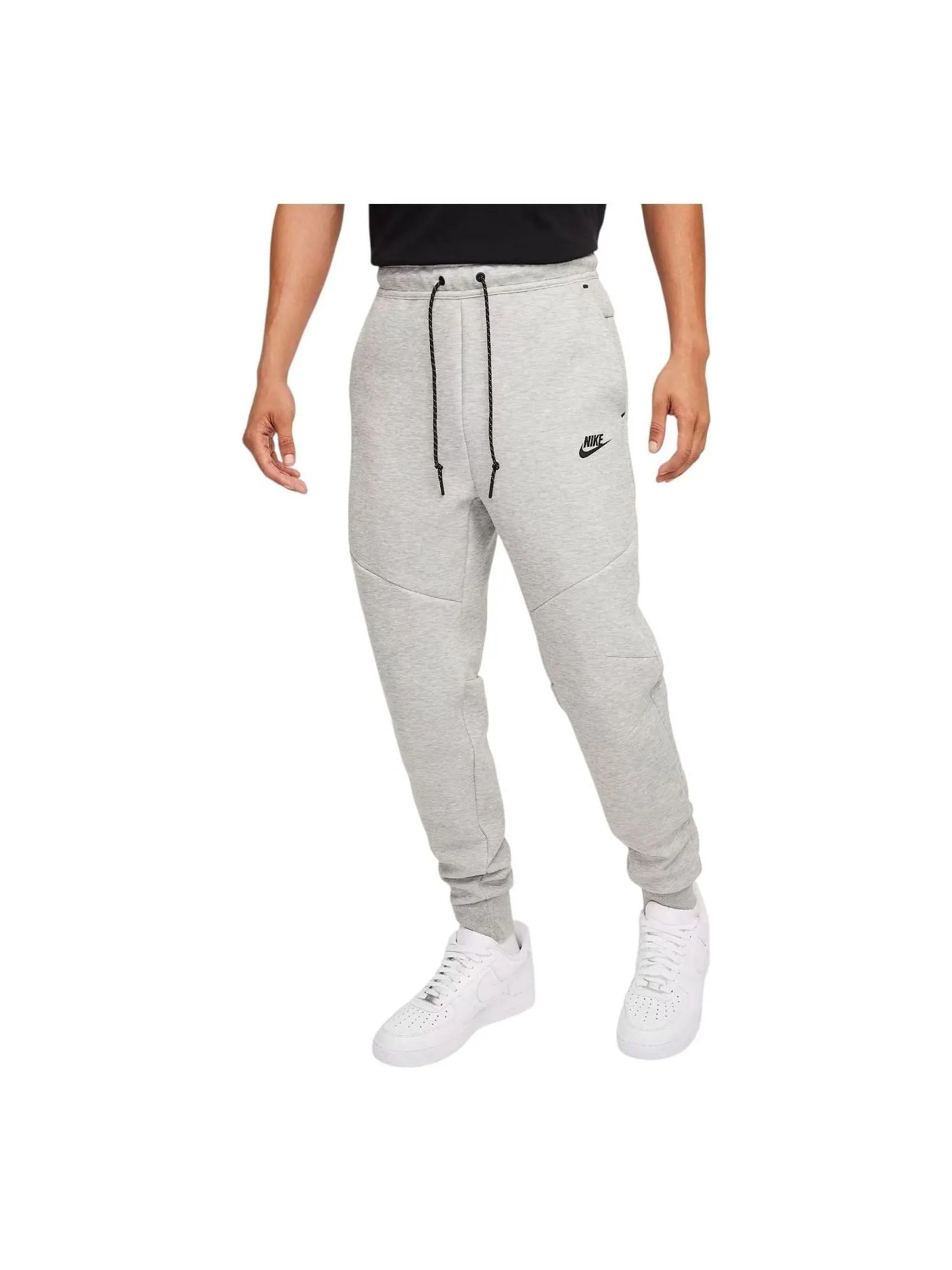 Спортивные брюки Nike Tech Fleece Joggers, цвет «Темно-серый меланж» — изображение 1 из 2
