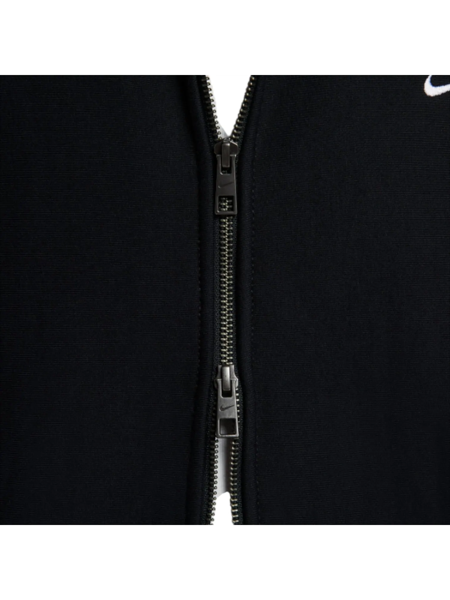Худи Nike Solo Swoosh Full-Zip Fleece Hoodie 'Black' — изображение 4 из 4, черный