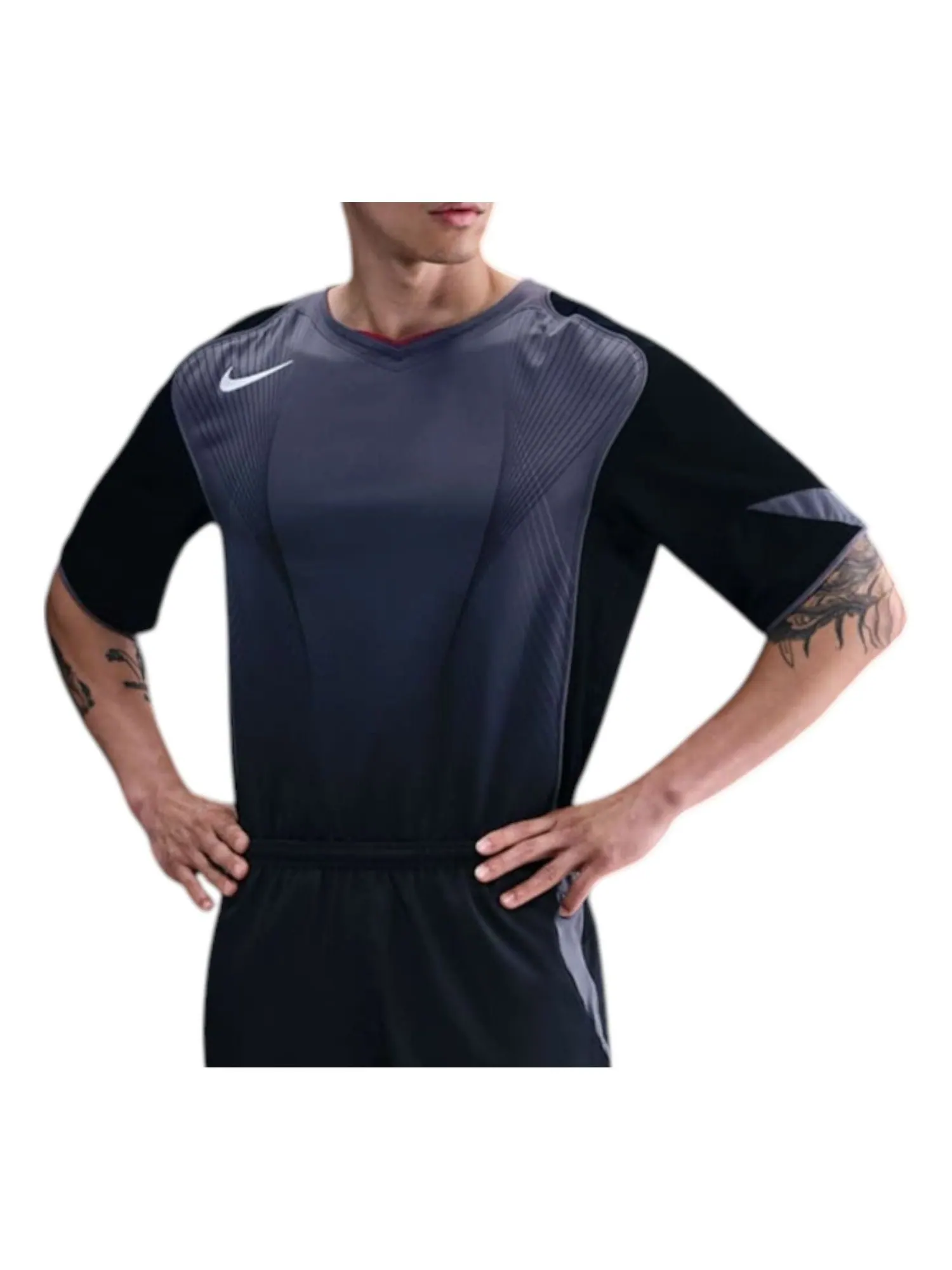 Джерси Nike Total 90 Dri-FIT Soccer Jersey 'Black Light Graphite' — изображение 1 из 2, черный