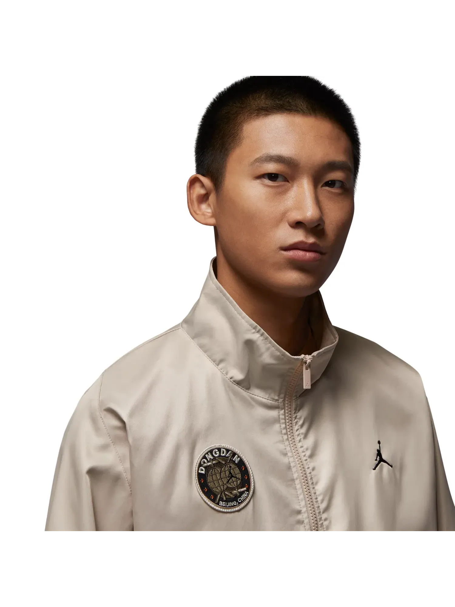 Мужская ветровка Jordan AS M J Wind Jacket — изображение 5 из 7, бежевый