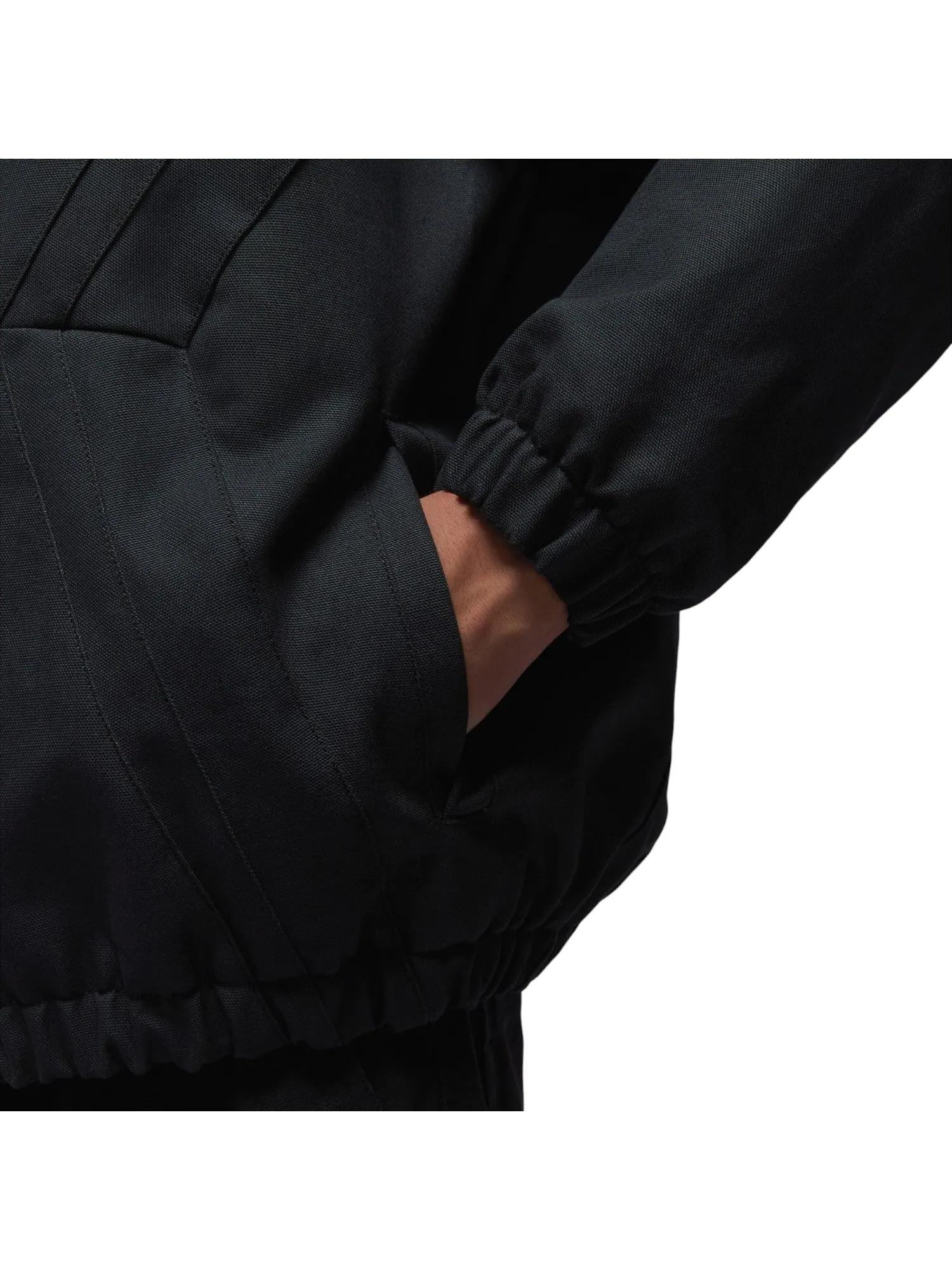 Куртка Air Jordan Flight Draft Jacket 'Off Noir Black' — изображение 3 из 4, черный