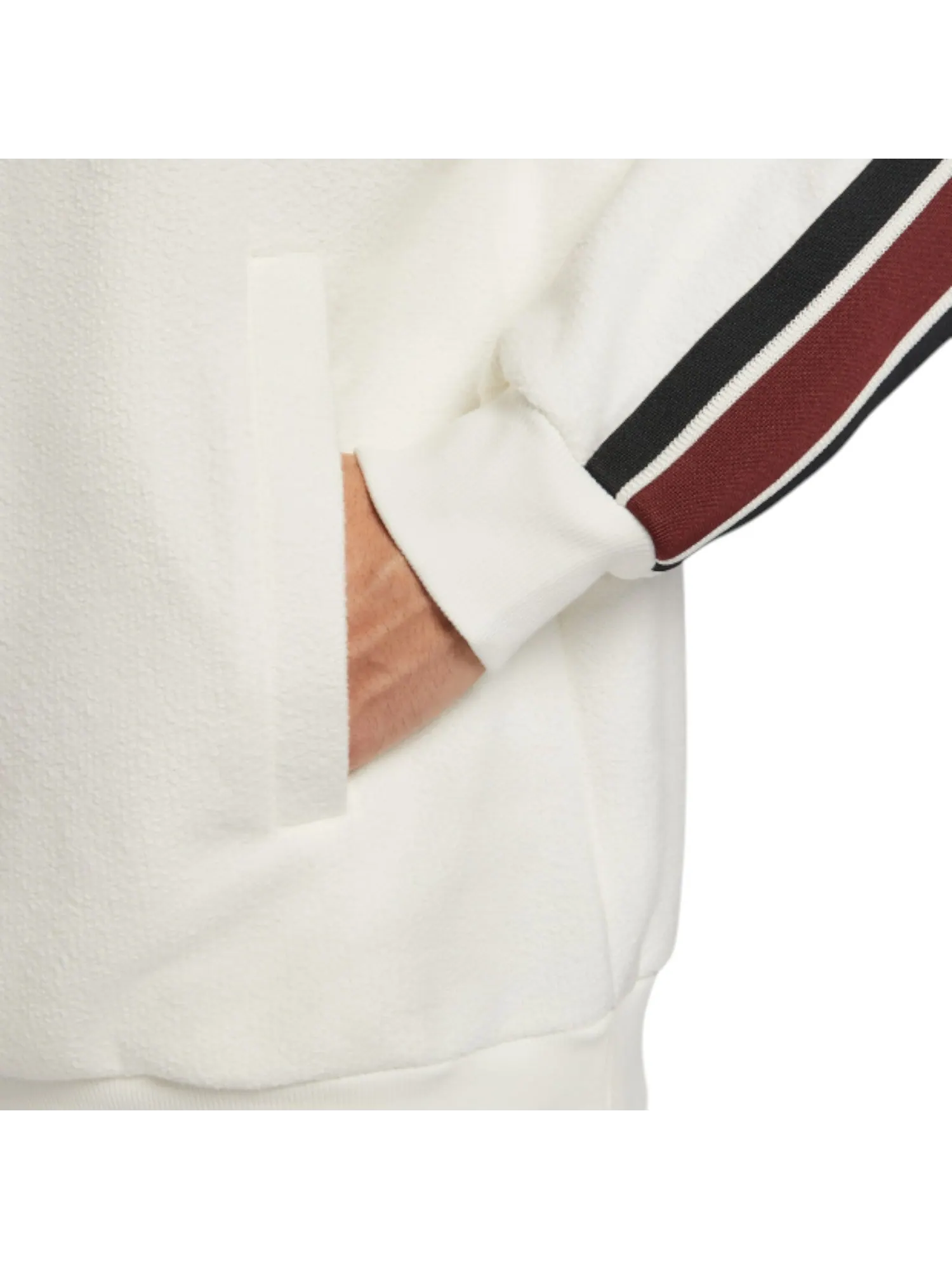 Худи Nike LeBron Therma-Fit Pull-On Basketball Hoodie 'Sail White' — изображение 3 из 4, белый