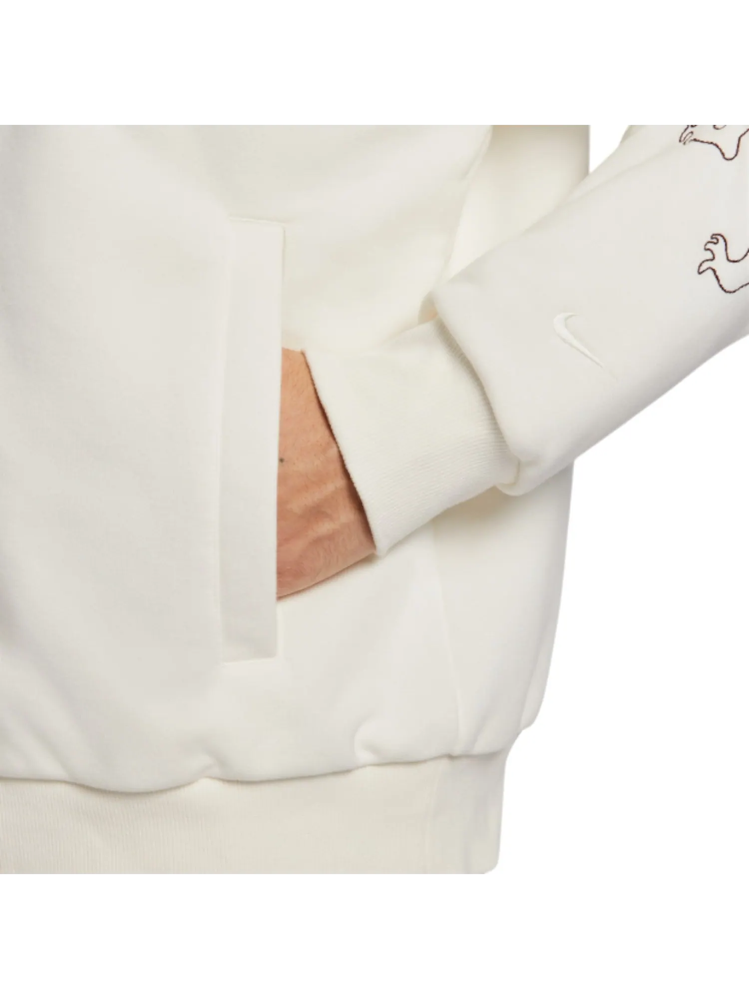 Куртка Nike LeBron Therma-Fit Insulated Jacket 'Sail White' — изображение 3 из 4, белый