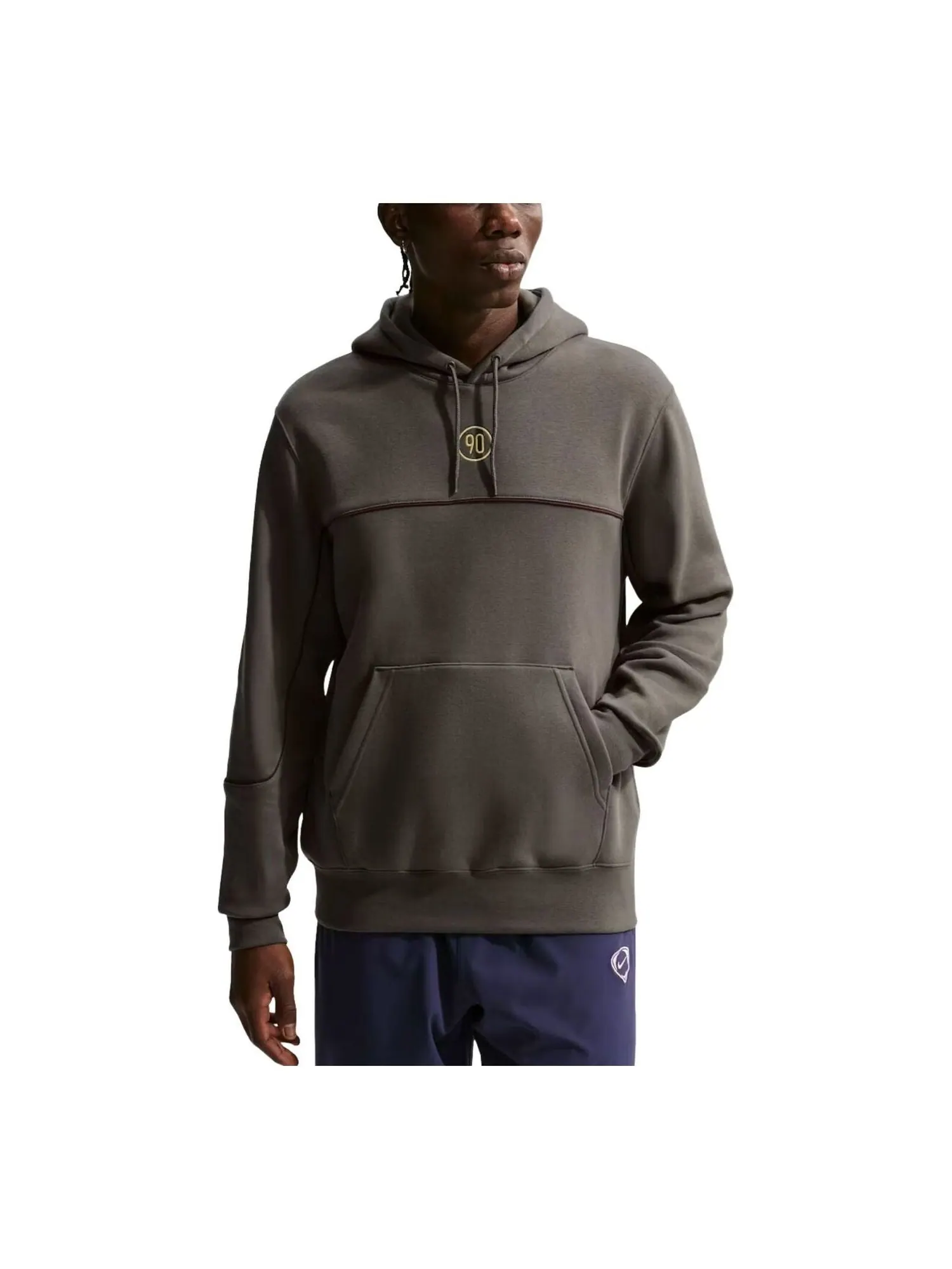 Толстовка с капюшоном Nike Club Total 90 Soccer Pullover Hoodie 'Ironstone' — изображение 1 из 2