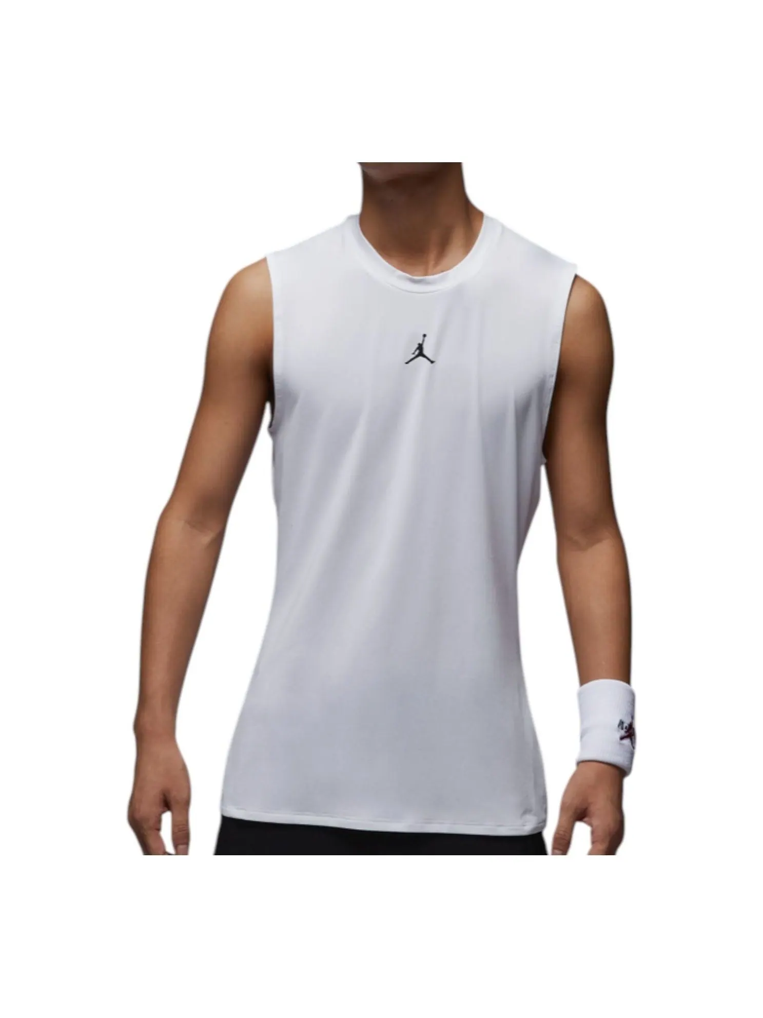 Топ Air Jordan Sport Dri-Fit Sleeveless Base Layer Tank 'White' — изображение 1 из 3, белый