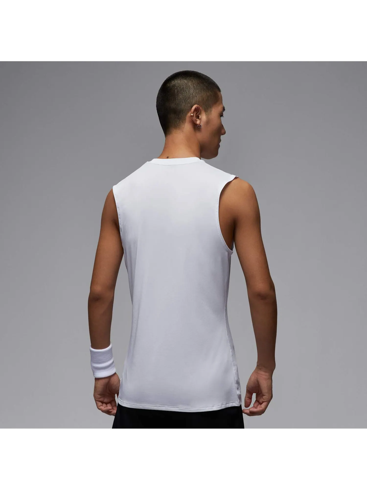 Топ Air Jordan Sport Dri-Fit Sleeveless Base Layer Tank 'White' — изображение 3 из 3, белый