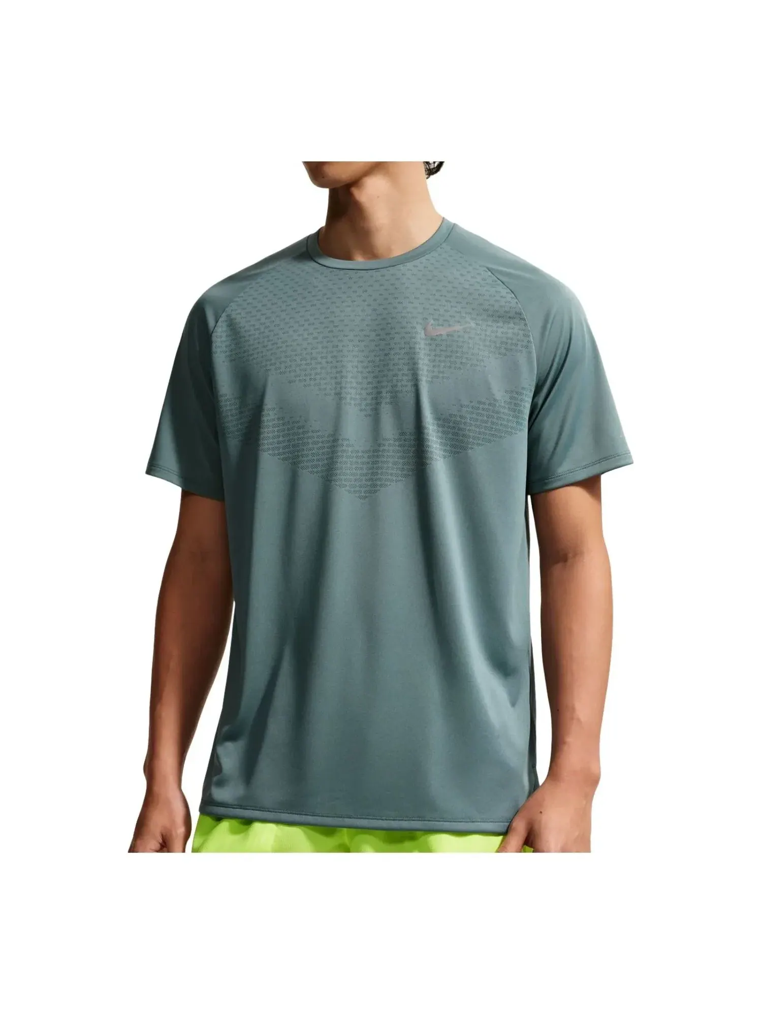 Футболка Nike Stride Dri-FIT ADV 'Mineral Slate' HV5204-382 — изображение 1 из 2, зеленый