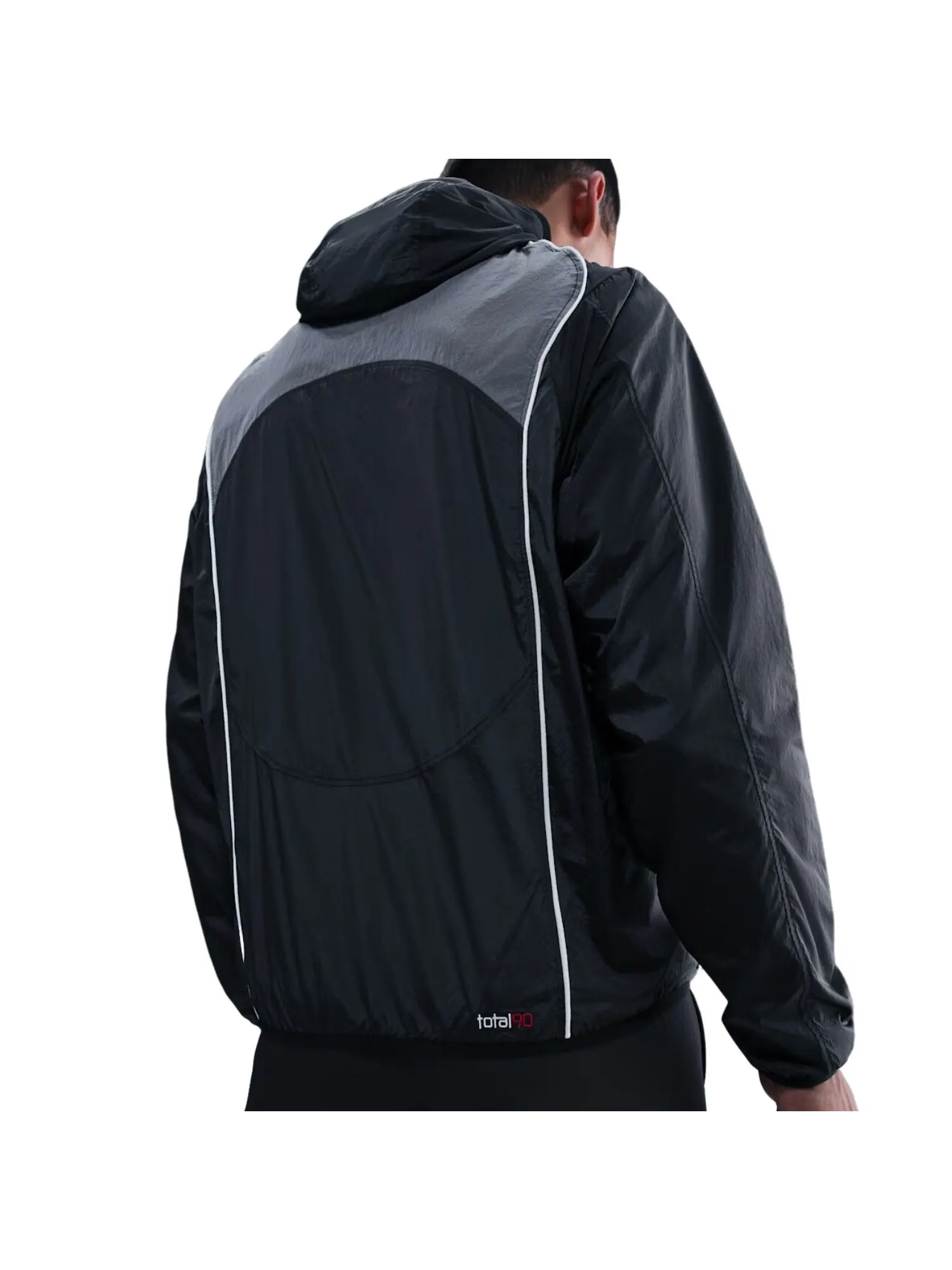 Футбольная куртка Nike Total 90 Repel на молнии — изображение 2 из 2, черный/серый