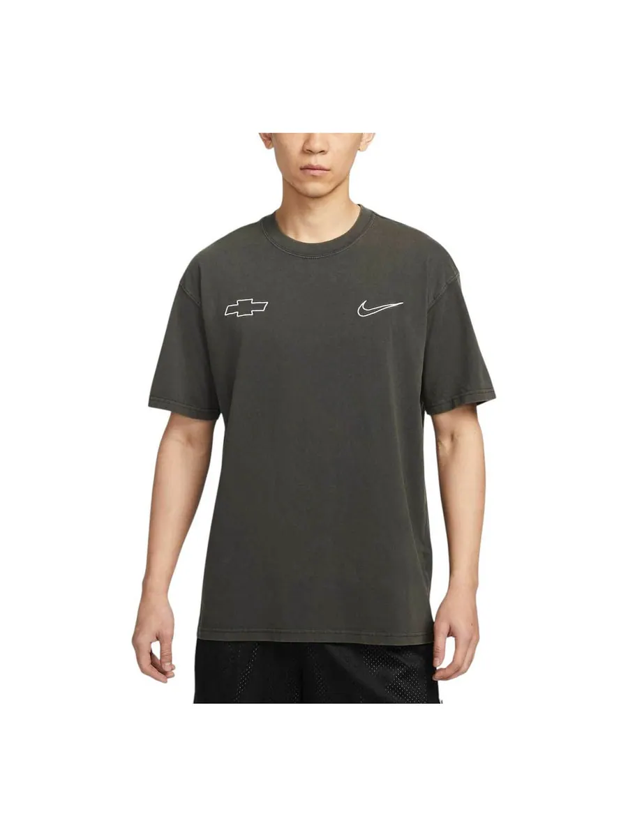 Футболка Nike x Devin Booker x Chevy Max90 T-shirt Asia Sizing 'Anthracite' — изображение 1 из 2, серый