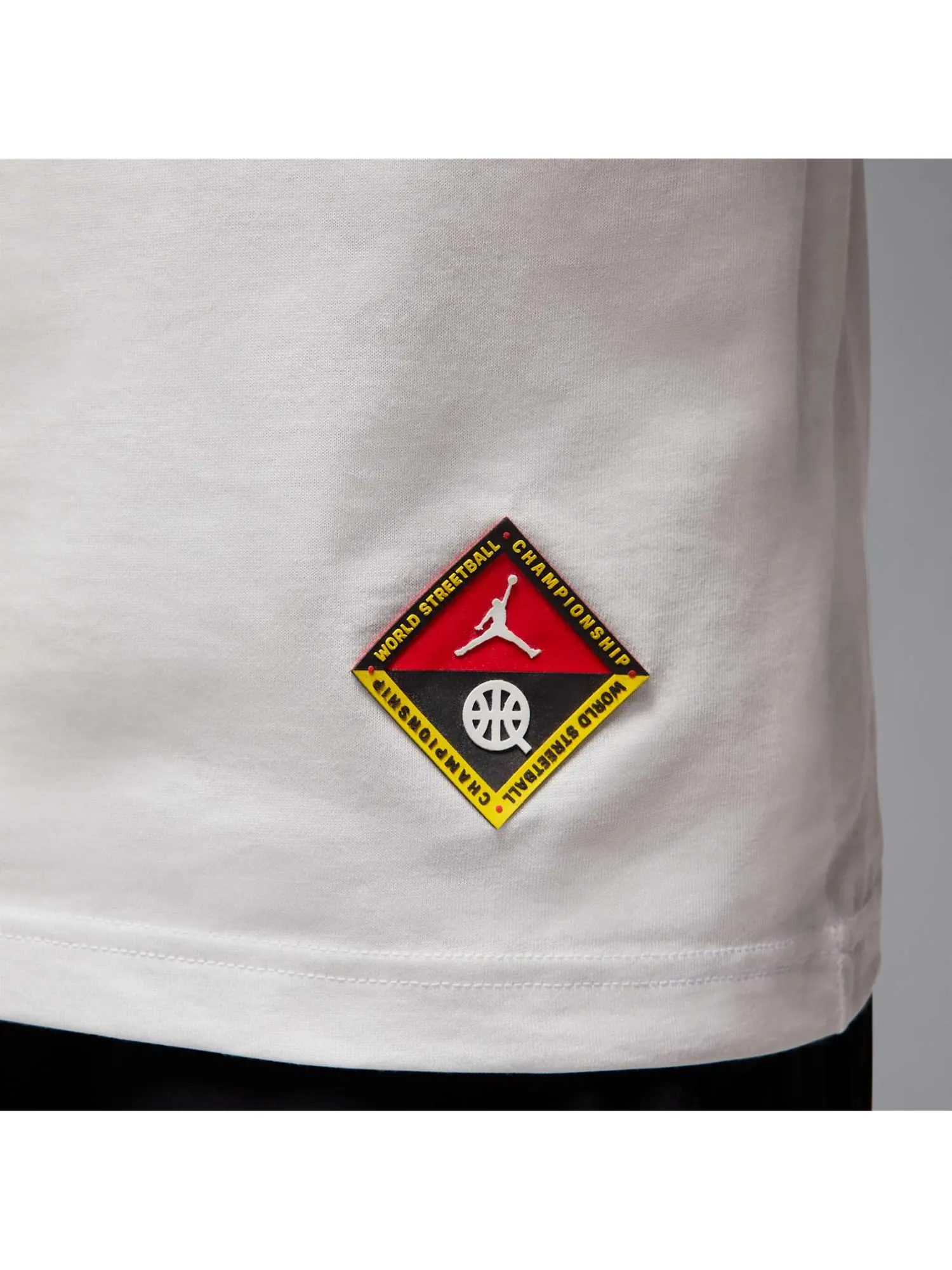 Футболка Air Jordan x Quai 54 Sport LBR Tee 'White' — изображение 5 из 6, белый