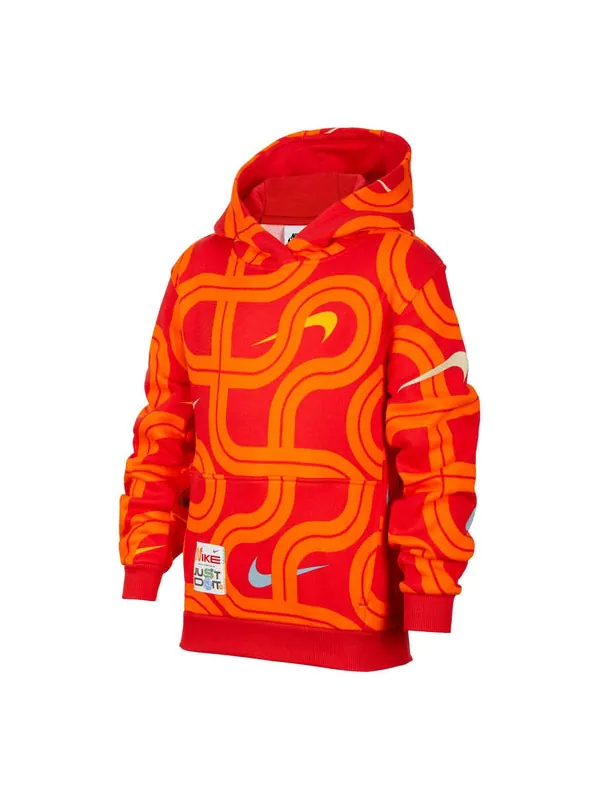 Толстовка sportswear club fleece hoodie Nike — изображение 1 из 2, красный