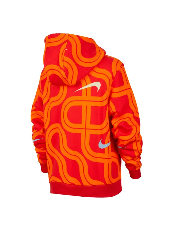 Толстовка sportswear club fleece hoodie Nike — изображение 2 из 2, красный