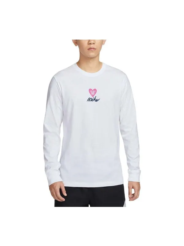Футболка sportswear long sleeved t-shirt asia sizing s day' Nike — изображение 1 из 2, белый