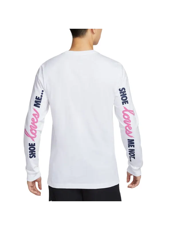 Футболка sportswear long sleeved t-shirt asia sizing s day' Nike — изображение 2 из 2, белый