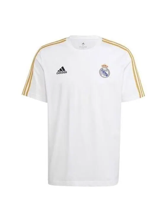 Футболка real madrid 3 stripes Adidas — изображение 1 из 3, белый