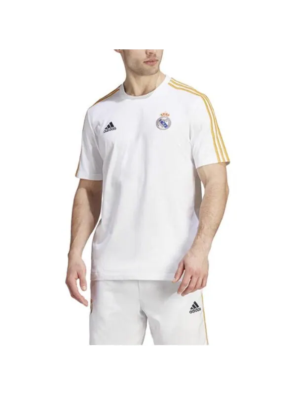 Футболка real madrid 3 stripes Adidas — изображение 2 из 3, белый