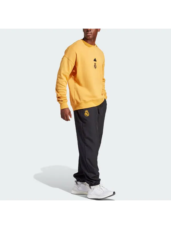 Свитера real madrid lfstlr свитшот Adidas — изображение 4 из 4, желтый