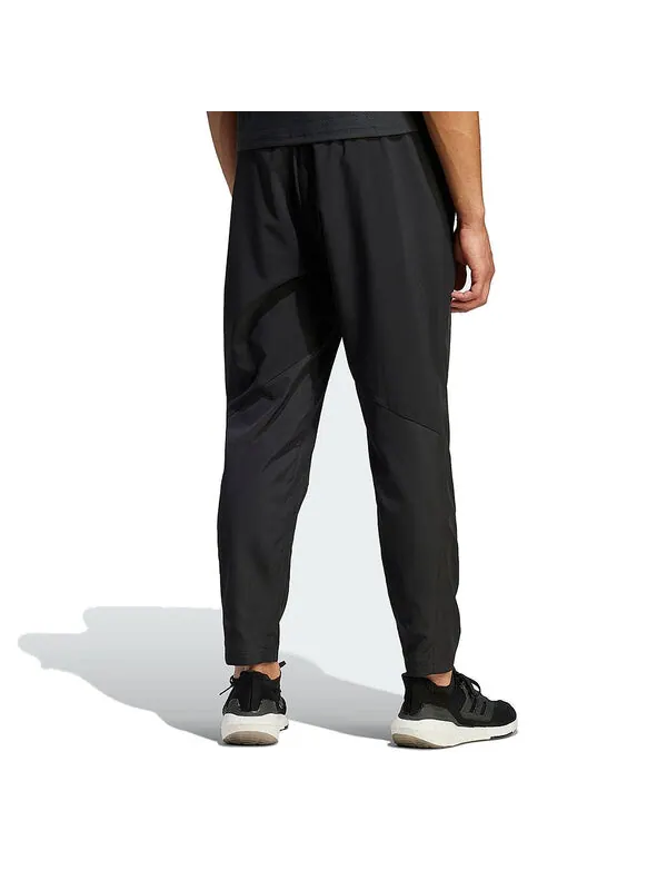 Брюки adidas AEROREADY Designed for Movement Training Joggers 'Black' — изображение 2 из 2, черный