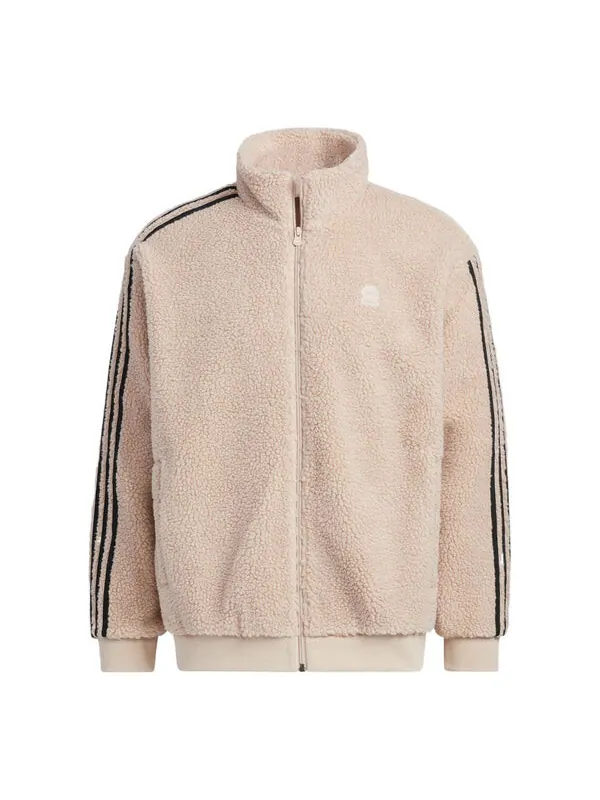 Куртка нео эссеншиалс Куртка Adidas — изображение 1 из 4, бежевый/черный