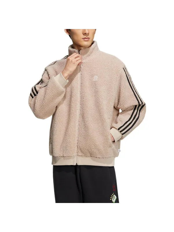 Куртка нео эссеншиалс Куртка Adidas — изображение 2 из 4, бежевый/черный