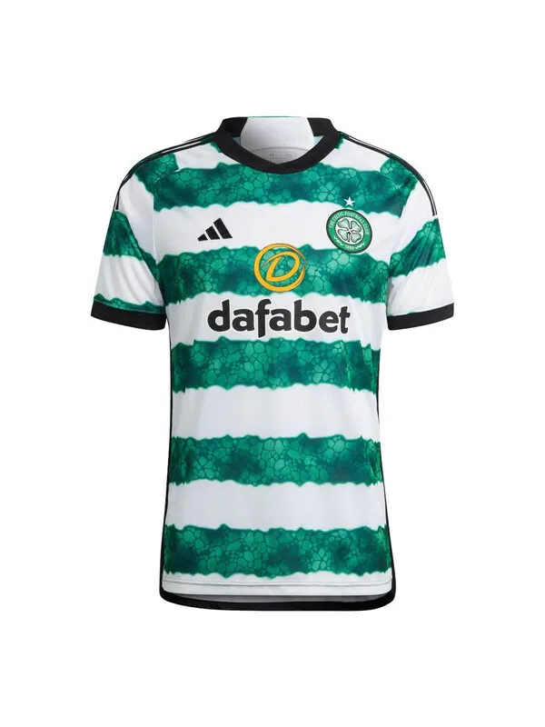 Футболка celtic fc 23 24 домашние Футболка Adidas — изображение 1 из 4, белый/зеленый
