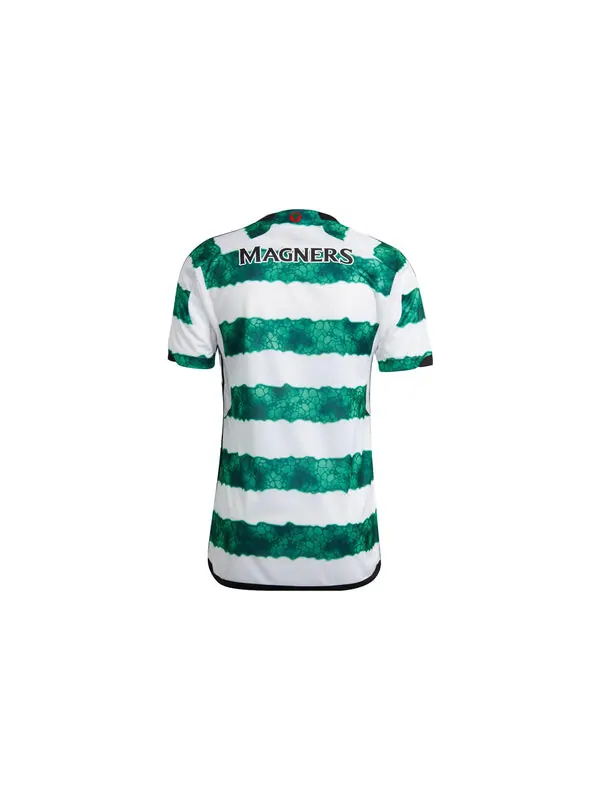 Футболка celtic fc 23 24 домашние Футболка Adidas — изображение 2 из 4, белый/зеленый
