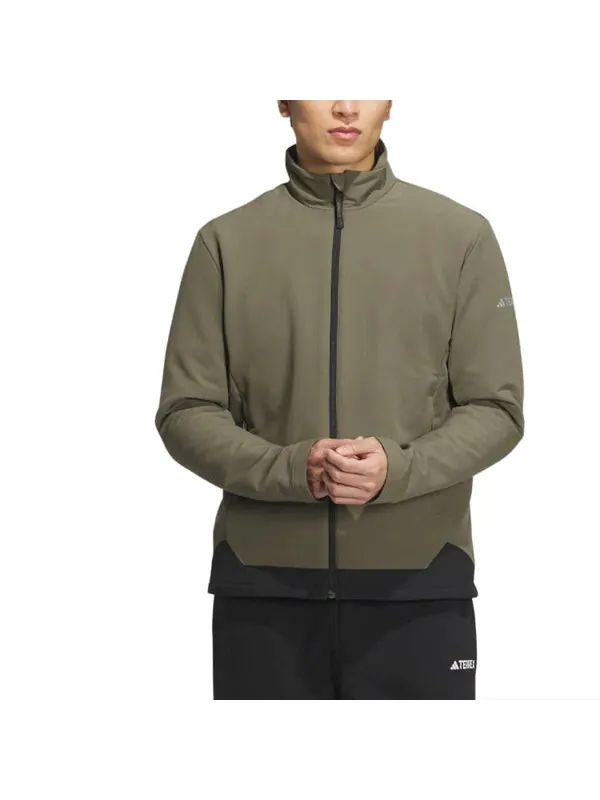 Куртка terrex спортивная куртка Adidas — изображение 3 из 3, оливковый зеленый
