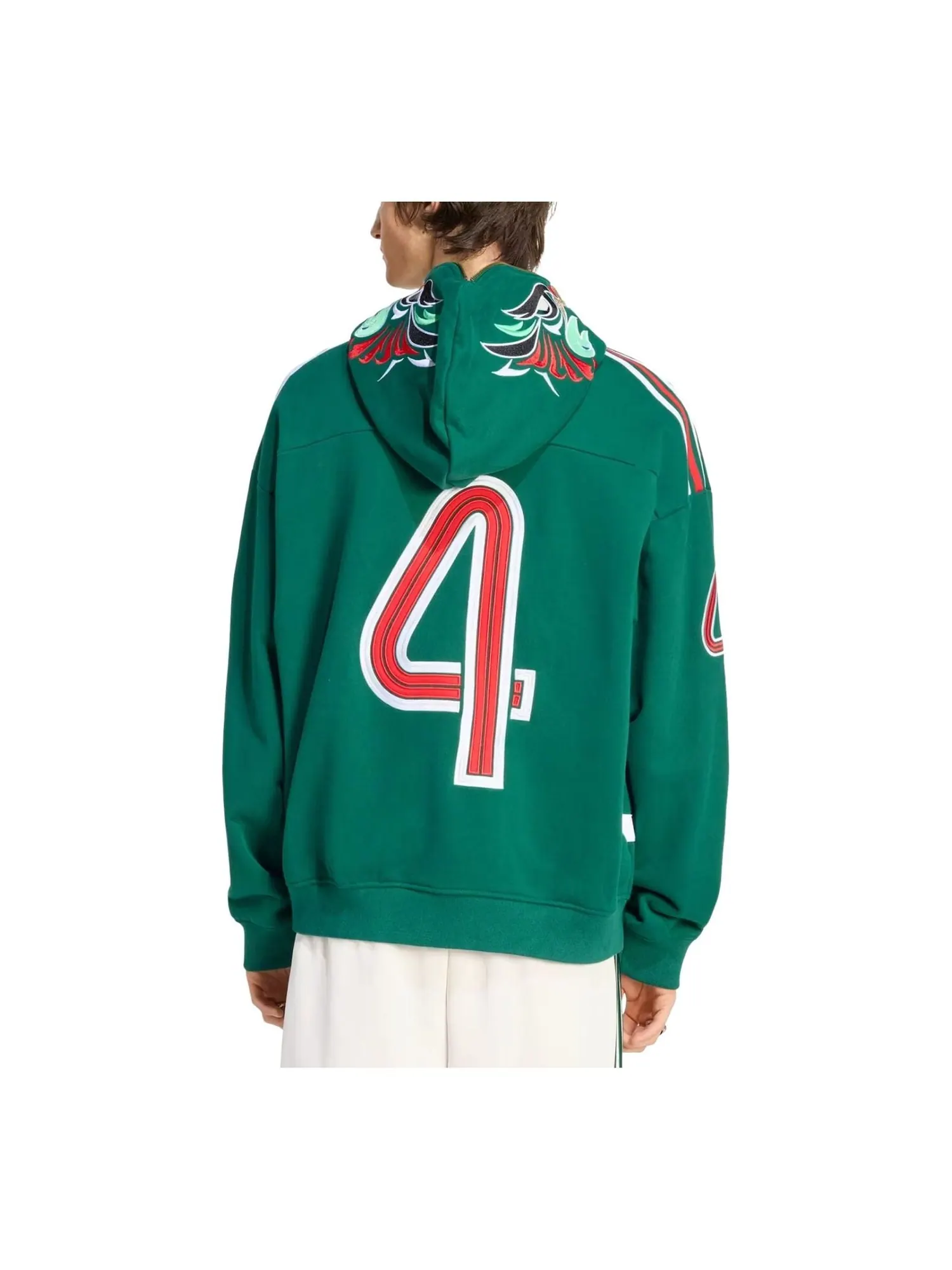 Худи Adidas FIFA World Cup 26 Mexico 'Collegiate Green' — изображение 2 из 3, зеленый