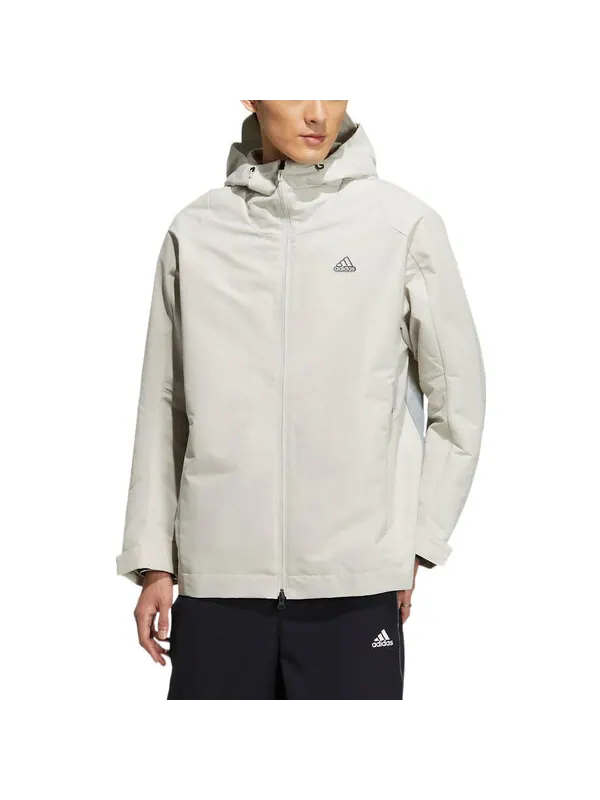 Куртка высокотехнологичная куртка премиум-класса из тканого материала Adidas — изображение 2 из 3, белый