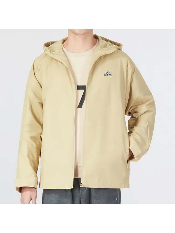 Куртка техническая куртка mh тканая Adidas — изображение 3 из 4, бежевый
