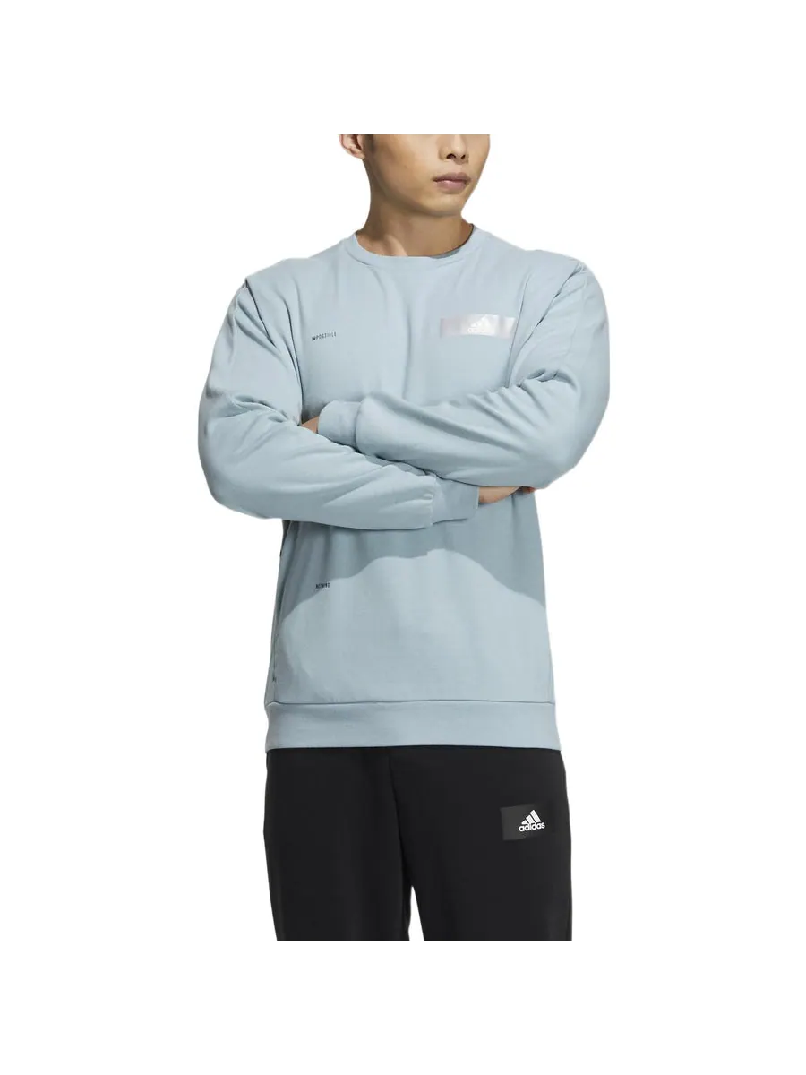 Худи adidas TH REF Sweatshirts 'Teal' — изображение 2 из 3, бирюзовый
