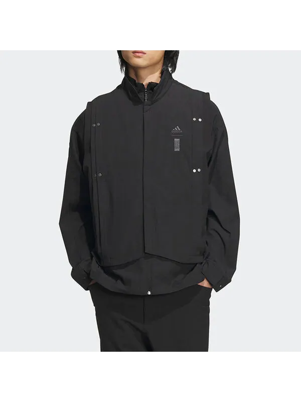Куртка wj trans тканые Куртка Adidas — изображение 2 из 4, черный