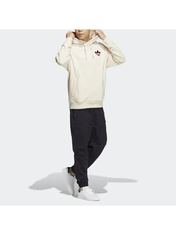 Толстовка Adidas Anti-University Hoodie 'White' — изображение 4 из 4, белый