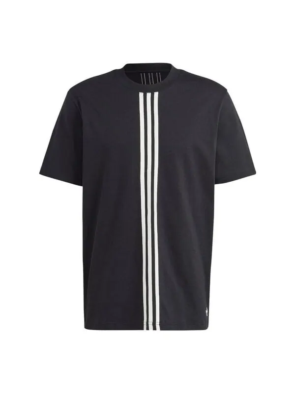 Футболка adidas originals Hack T-Shirt 'Black' — изображение 1 из 1, черный/белый